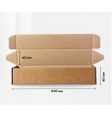 Коробка картонная самосборная 440*40*40мм СП НСК