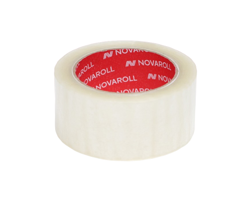 Скотч 72мм*66м 40мкм NOVAROLL прозрачный (кор 24шт)