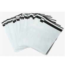 Пакет курьерский белый 345*500+60мм 50мкм без кармана (уп500шт)