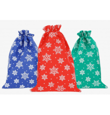 Текстильный подарочный мешочек 30*20 НОВЫЙ ГОД НГ в ассортименте