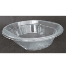 Миска пластиковая 450мл прозрачная (100/1600)