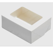 Коробка ECO TABOX 300мл 100х80х40мм БЕЛАЯ (уп25/кор400)