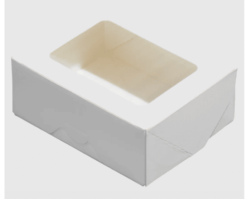 Коробка ECO TABOX 300мл 100х80х40мм БЕЛАЯ (уп25/кор400)