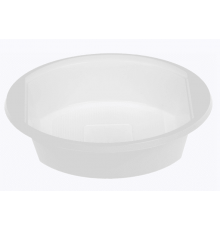 Миска пластиковая 500мл Чайковский D-170 белая суповая (уп50/2400)
