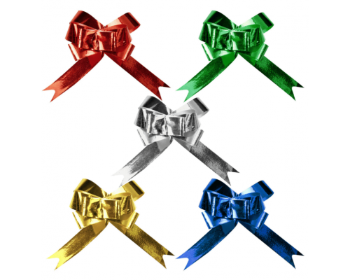 Бант-бабочка 4см цвет в ассортименте (уп 10шт)