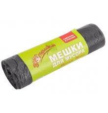 Мешок для мусора ПВД 60л 20шт 6мкм Золушка